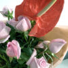 Le classic con Anturio - Bouquet de Rosas