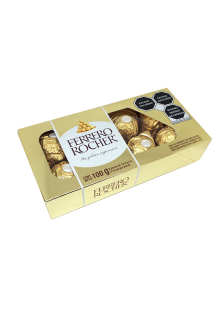 Caja de chocolates Ferrero Rocher 8 pzas.